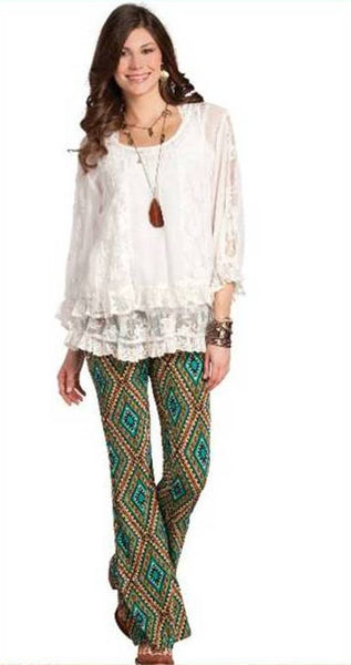 Rancho Estancia Trudy Tribe Pants - Posh Equestrian - 1