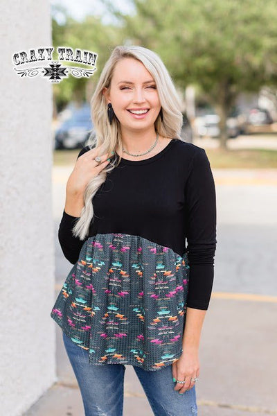 Razzle Dazzle Top by Crazy Train