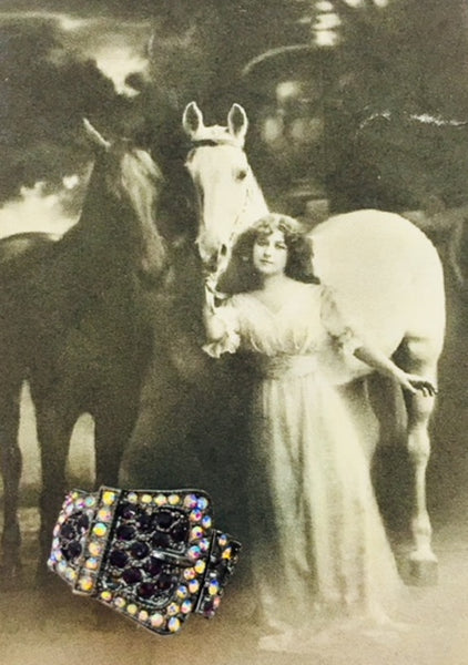 Snake Skin Buckle Ring