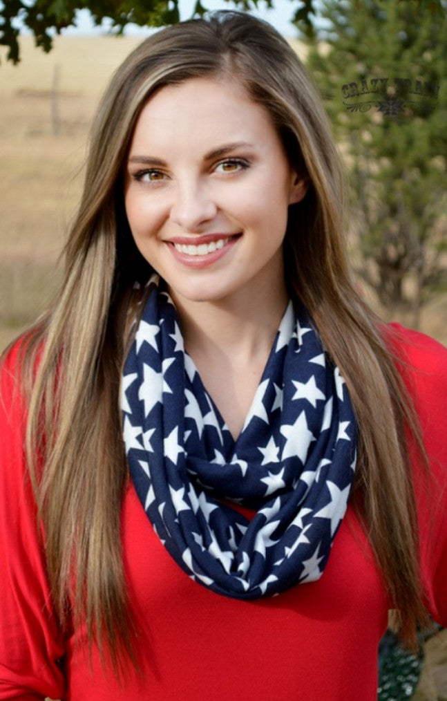 Star Spangled Scarf Crazy Train