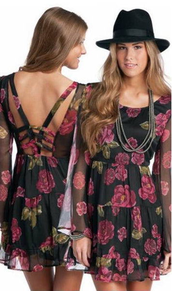 RU Cowgirl Sweeny Dress - Posh Equestrian - 1