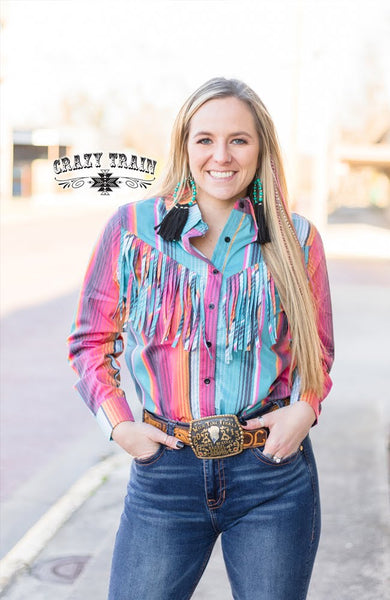 Rodeo Rig Top by Crazy Train