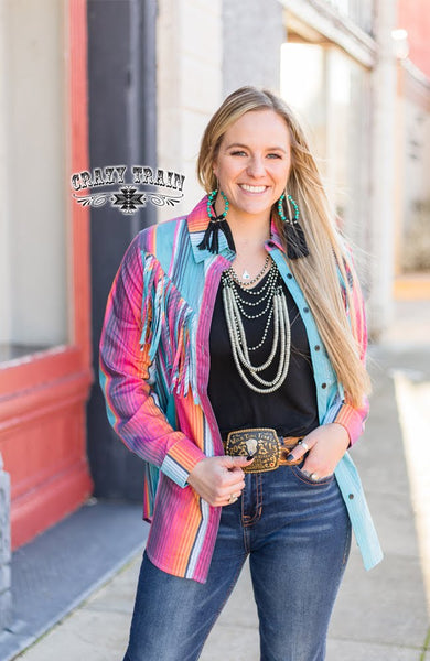 Rodeo Rig Top by Crazy Train