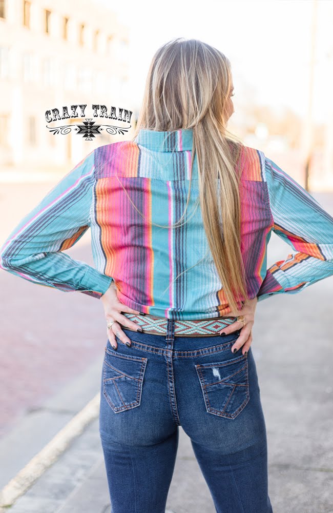Rodeo Rig Top by Crazy Train