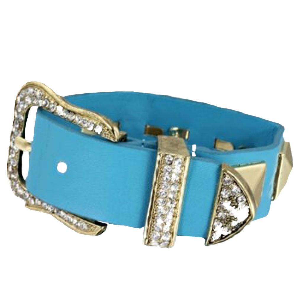 Turquoise Western Cowgirl Buckle Bracelet