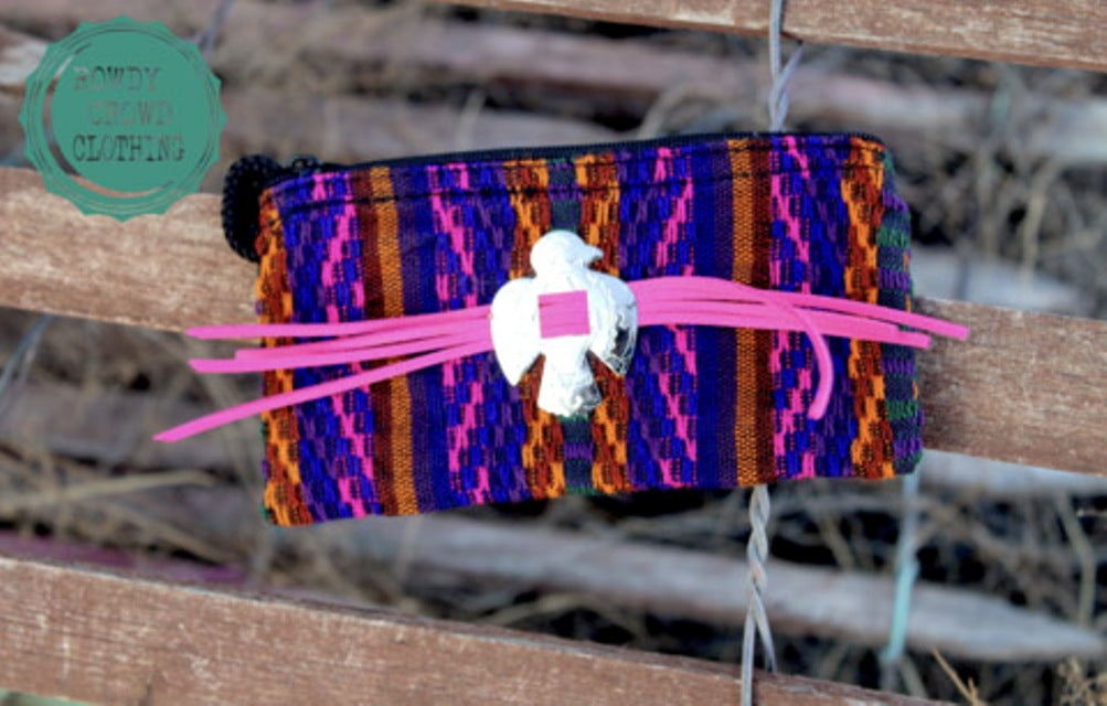 Pawnee Phoenix Cosmetic Bag by Rowdy Crowd