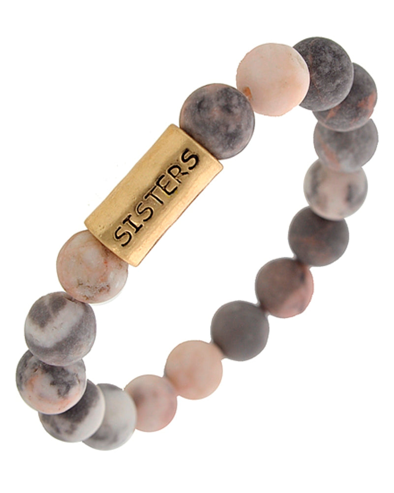 Sisters Semi-Precious Stone Bracelet