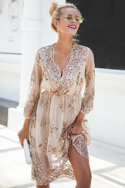 Skye Sequined Dress