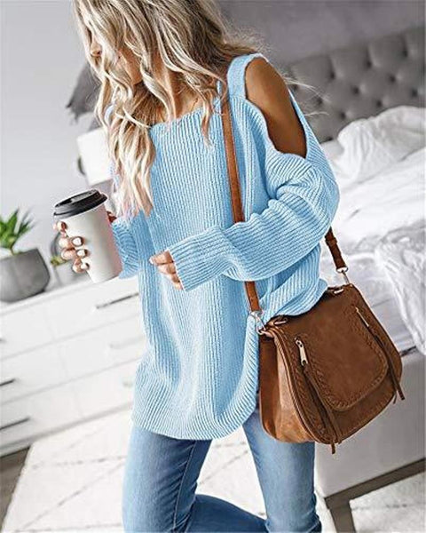 Still Waters Oversized Cut Out Sweater